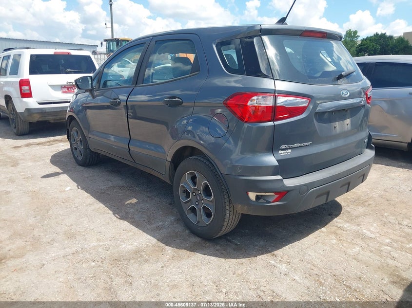 2020 Ford Ecosport S VIN: MAJ3S2FE5LC325371 Lot: 45609137