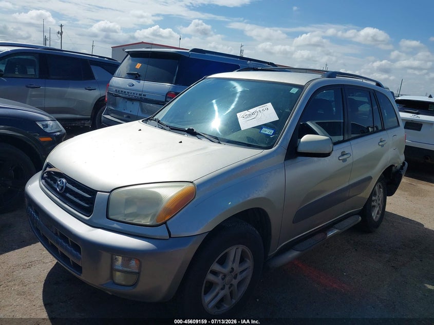 2001 Toyota RAV 4, Лівий зад, IAAI, VIN JTEGH20V510040621 — фото 2