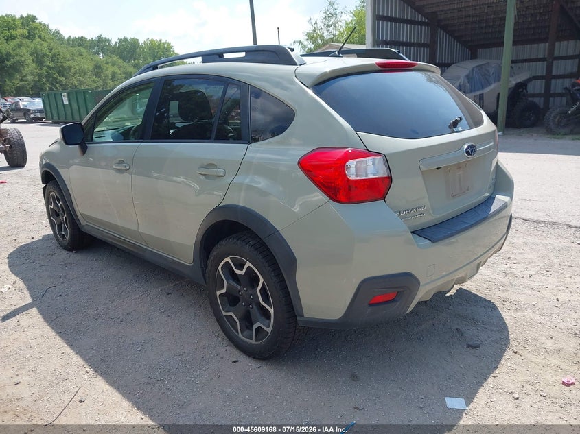 Vin: jf2gpagc4e8318424, lot: 46107591, subaru xv crosstrek 2.0i limited 20143