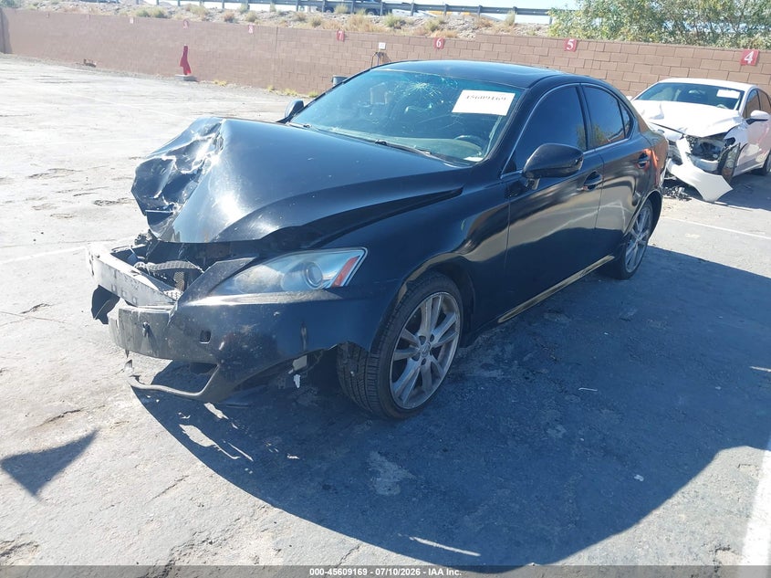 2007 Lexus IS, Front End, IAAI, VIN JTHBK262675047598 — photo 2