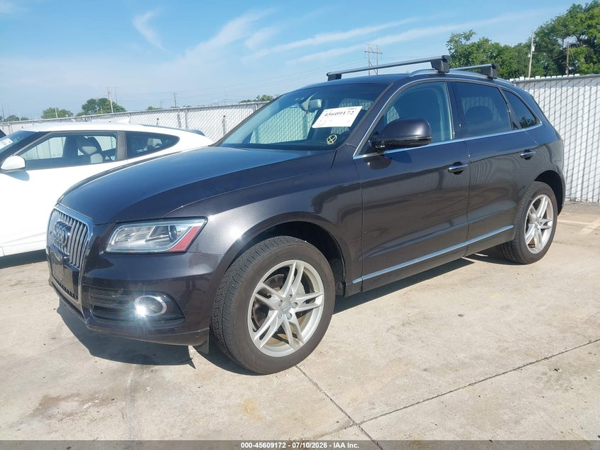 Vin: wa1l2afp4ga090396, lot: 46107595, audi q5 2.0t premium 20162