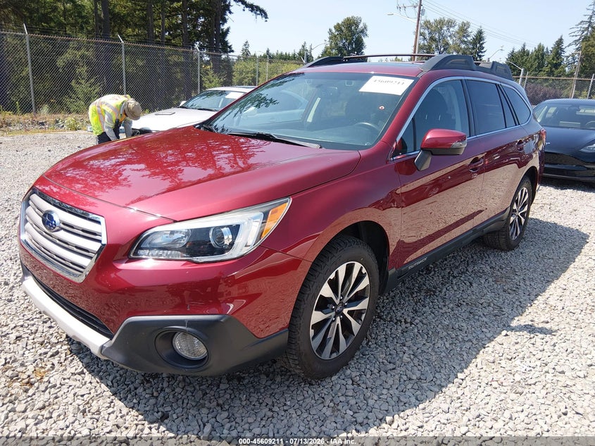 Vin: 4s4bsanc8g3336530, lot: 46107634, subaru outback 2.5i limited 20162