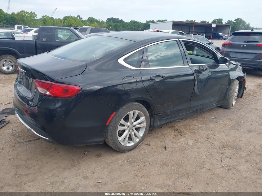 2016 Chrysler 200 Touring VIN: 1C3CCCFB0GN189037 Lot: 45609226
