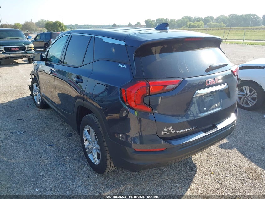 Vin: 3gkalmev4jl259266, lot: 46107662, gmc terrain sle 20183