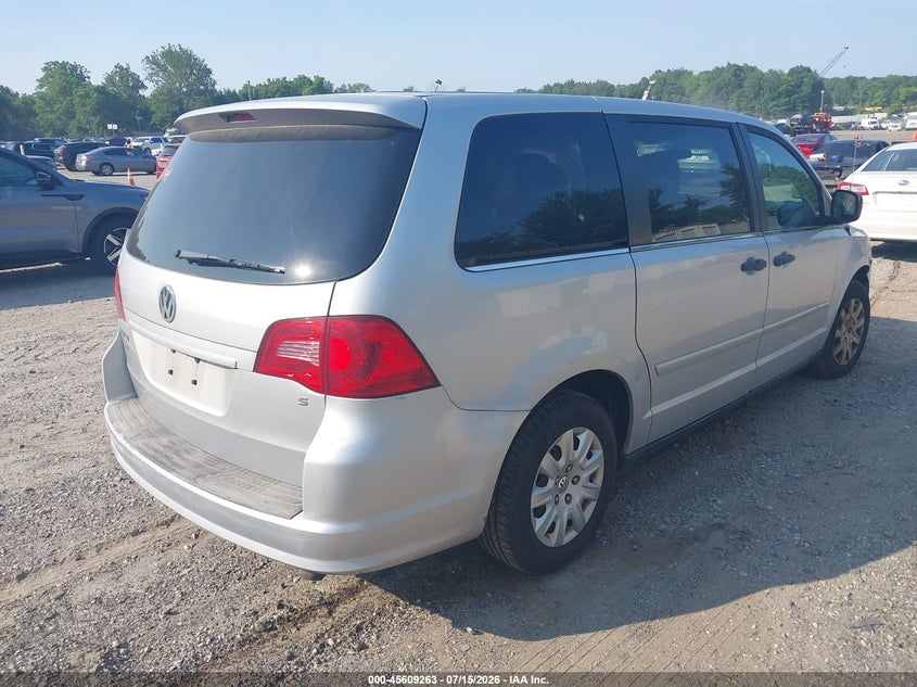 Vin: 2v4rw4dg9br717709, lot: 46107686, volkswagen routan s 20114