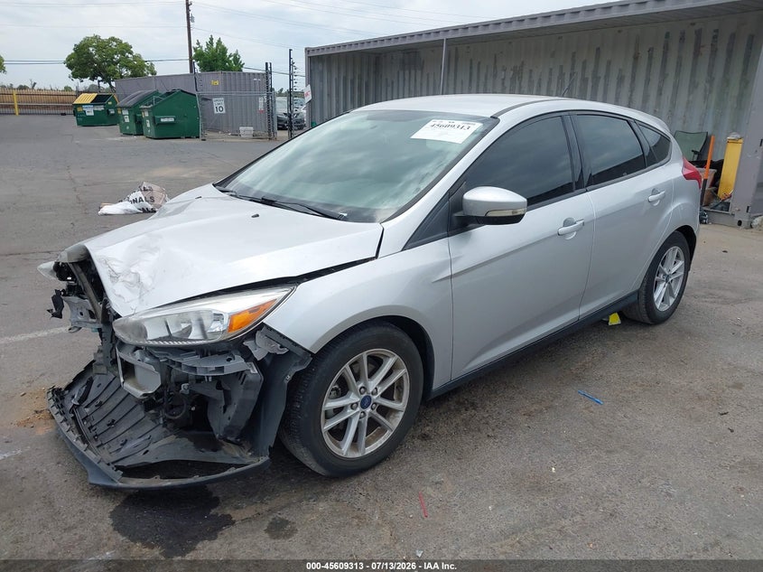 Vin: 1fadp3k22hl319638, lot: 46107736, ford focus se 20172