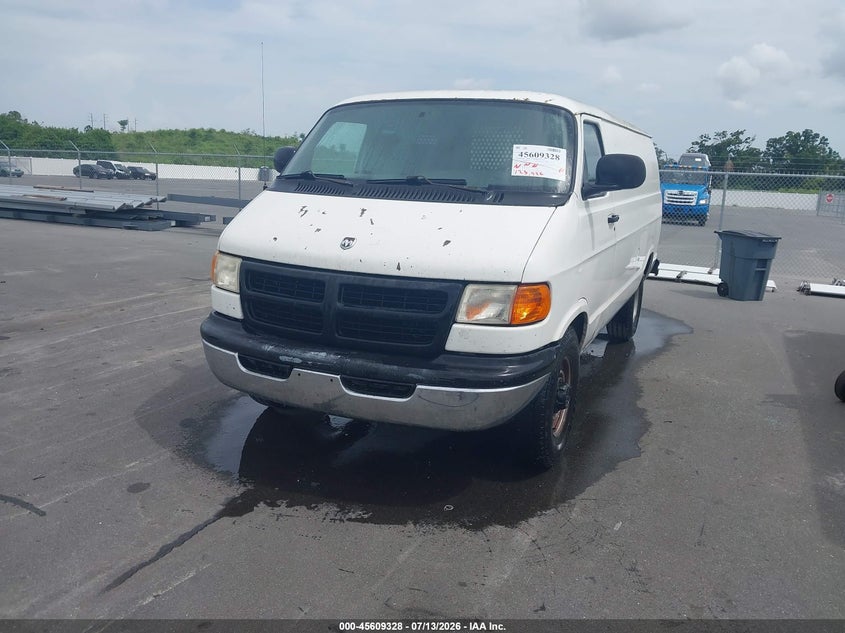 2000 Dodge RAM Van, Обычный износ, IAAI, VIN 2B7JB21Y1YK146805 — фото 2