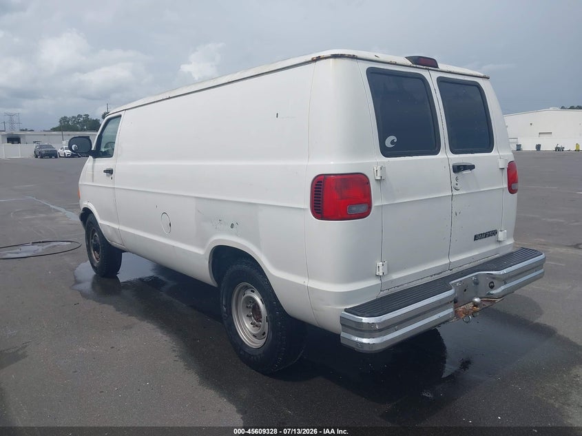 2000 DODGE RAM VAN 2500 auction photo 3