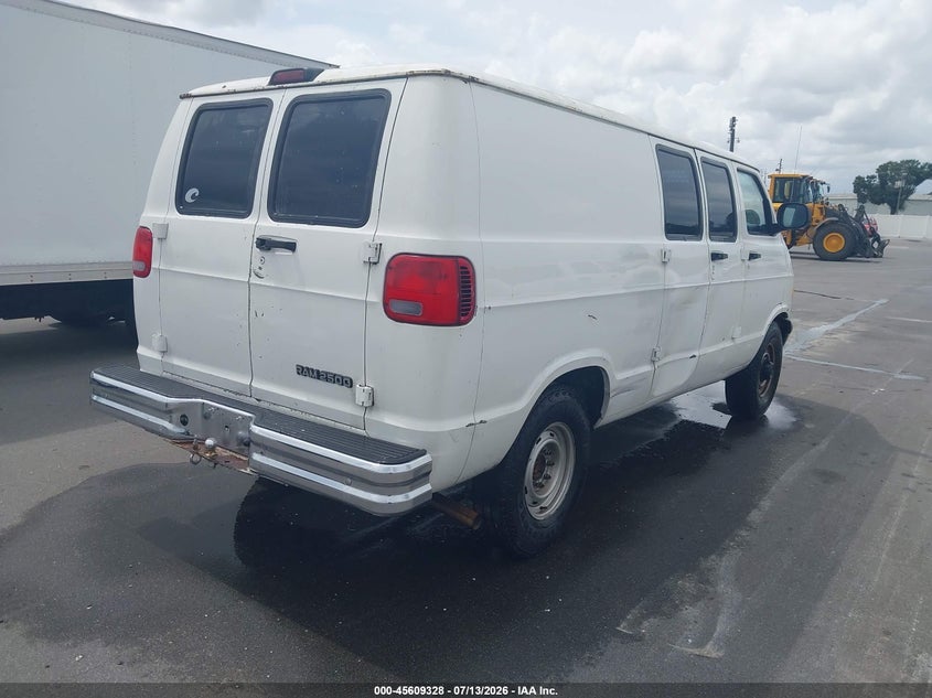 2000 DODGE RAM VAN 2500 auction photo 4