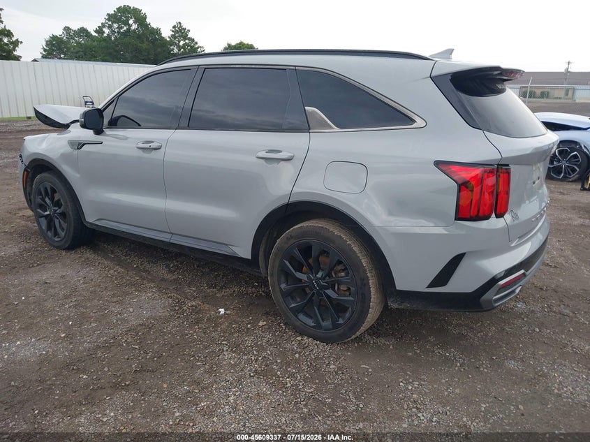 Vin: 5xyrk4lf7ng136328, lot: 46107760, kia sorento sx 20223