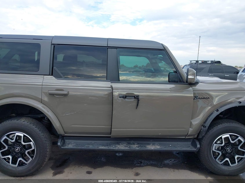 2025 Ford Bronco Outer Banks VIN: 1FMDE8BH1SLA74951 Lot: 45609349