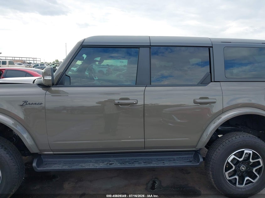 2025 Ford Bronco Outer Banks VIN: 1FMDE8BH1SLA74951 Lot: 45609349