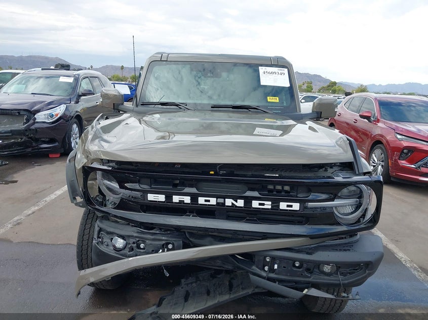 2025 Ford Bronco Outer Banks VIN: 1FMDE8BH1SLA74951 Lot: 45609349