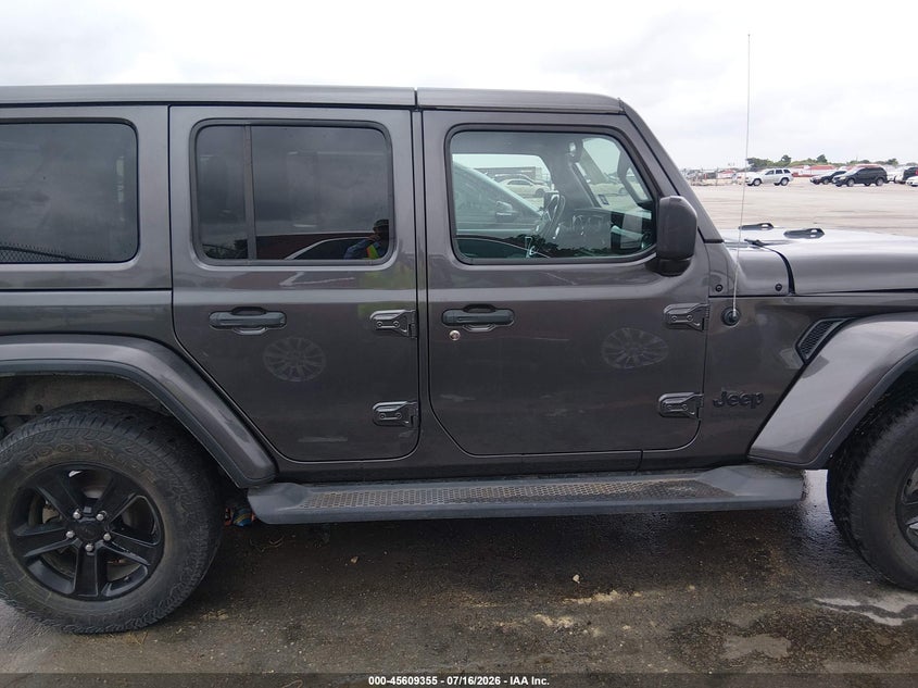 2020 Jeep Wrangler Unlimited Sahara Altitude 4X4 VIN: 1C4HJXEN3LW111706 Lot: 45609355