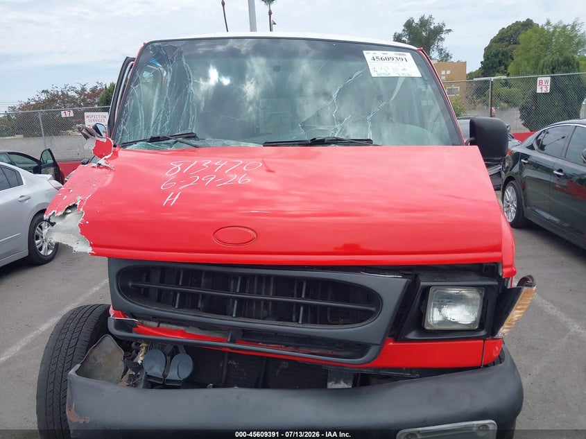 2001 Ford E-250 Commercial/Recreational VIN: 1FTNE24LX1HA39849 Lot: 45609391