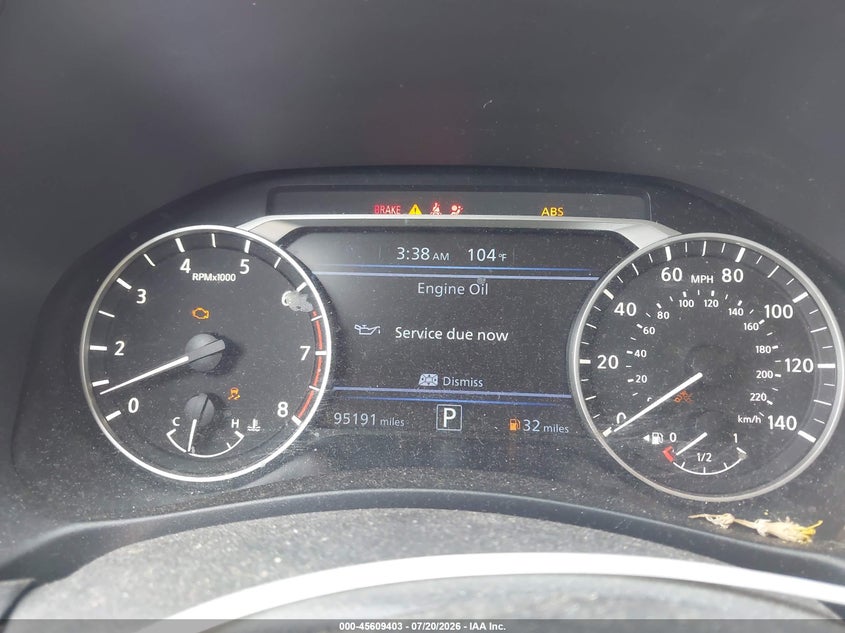 2020 NISSAN ALTIMA auction photo 7