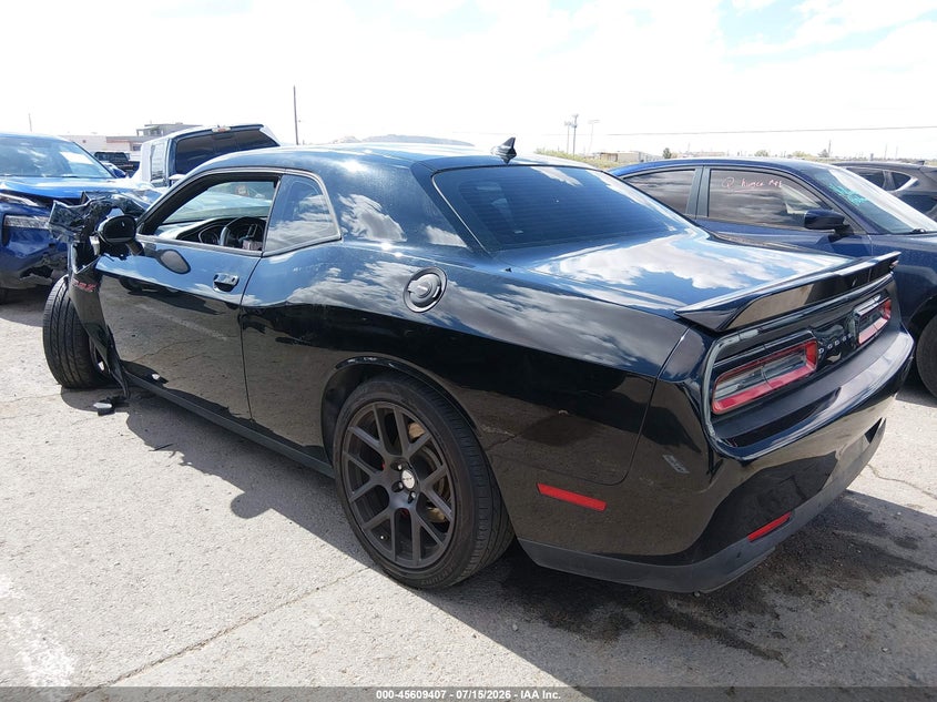 Vin: 2c3cdzdj6fh720808, lot: 46107830, dodge challenger srt 392 20153