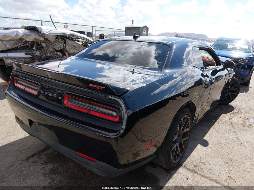 Vin: 2c3cdzdj6fh720808, lot: 46107830, dodge challenger srt 392 20154