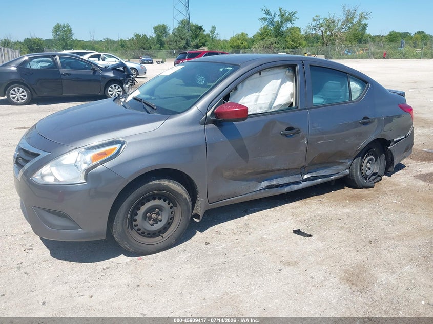Vin: 3n1cn7ap8hl866596, lot: 46107840, nissan versa 1.6 s+ 20172