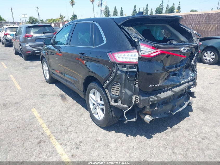 Vin: 2fmtk3j94fbb34163, lot: 46107845, ford edge sel 20153