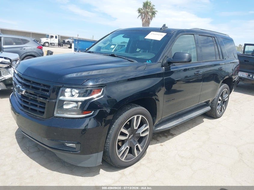 2019 Chevrolet Tahoe, Right Rear, IAAI, VIN 1GNSCBKC6KR258614 — photo 2