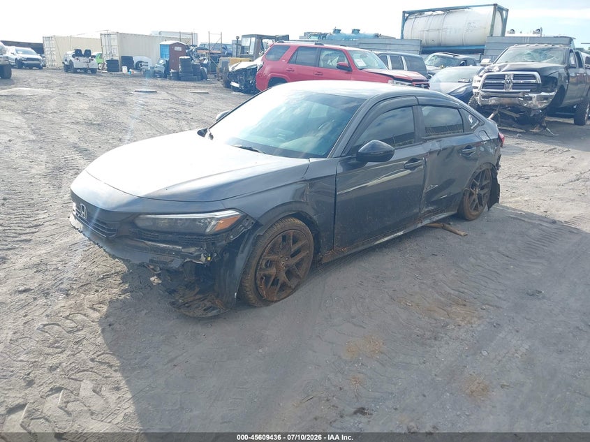 2024 Honda Civic, All Over, IAAI, VIN 2HGFE2F57RH572980 — photo 2