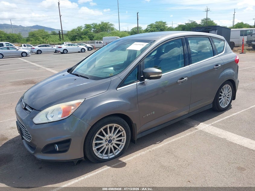 Vin: 1fadp5bu1dl551106, lot: 46107879, ford c-max hybrid sel 20132
