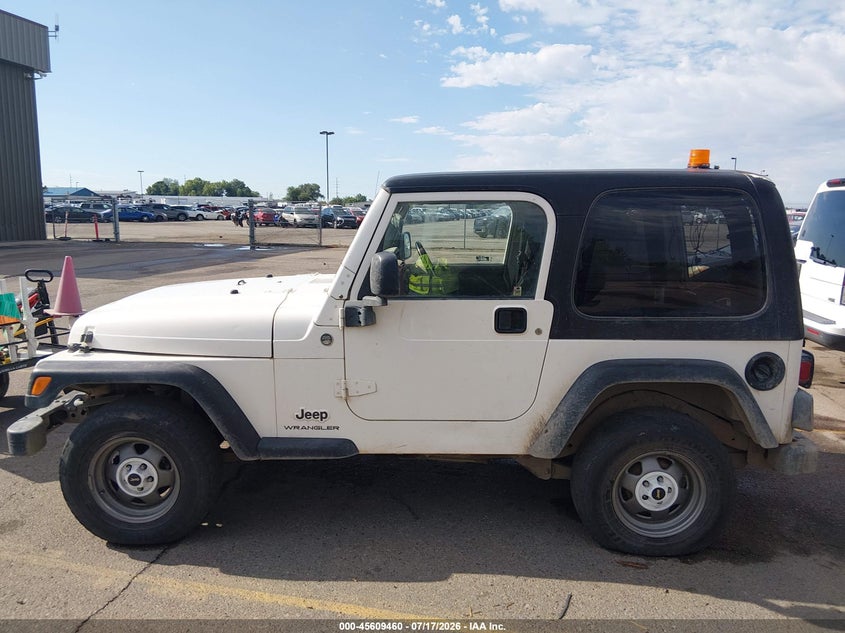 2005 Jeep Wrangler Sport Rhd VIN: 1J4F449S75P356562 Lot: 45609460