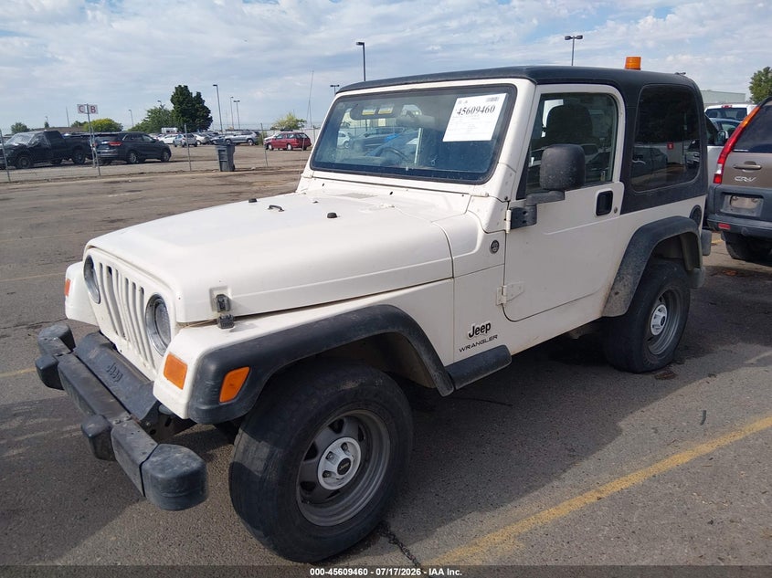 1J4F449S75P356562 2005 Jeep Wrangler Sport Rhd photo 1