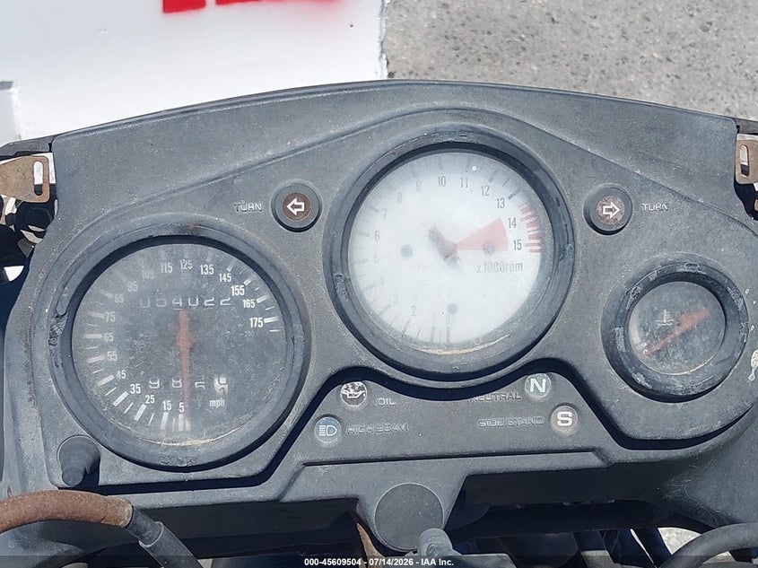 1998 Honda Cbr600 F3 VIN: JH2PC2517WM700089 Lot: 45609504