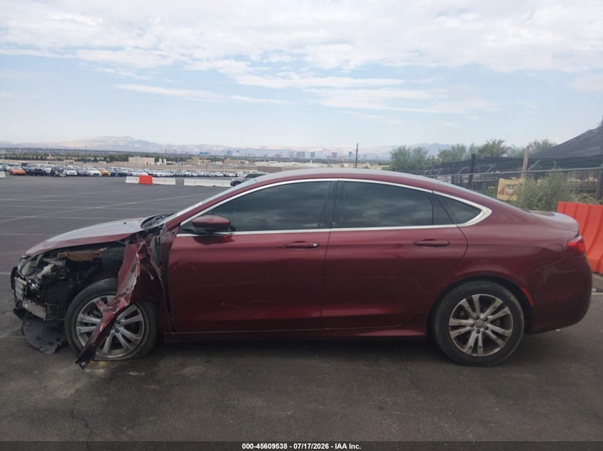 2015 Chrysler 200 Limited VIN: 1C3CCCABXFN631456 Lot: 45609538