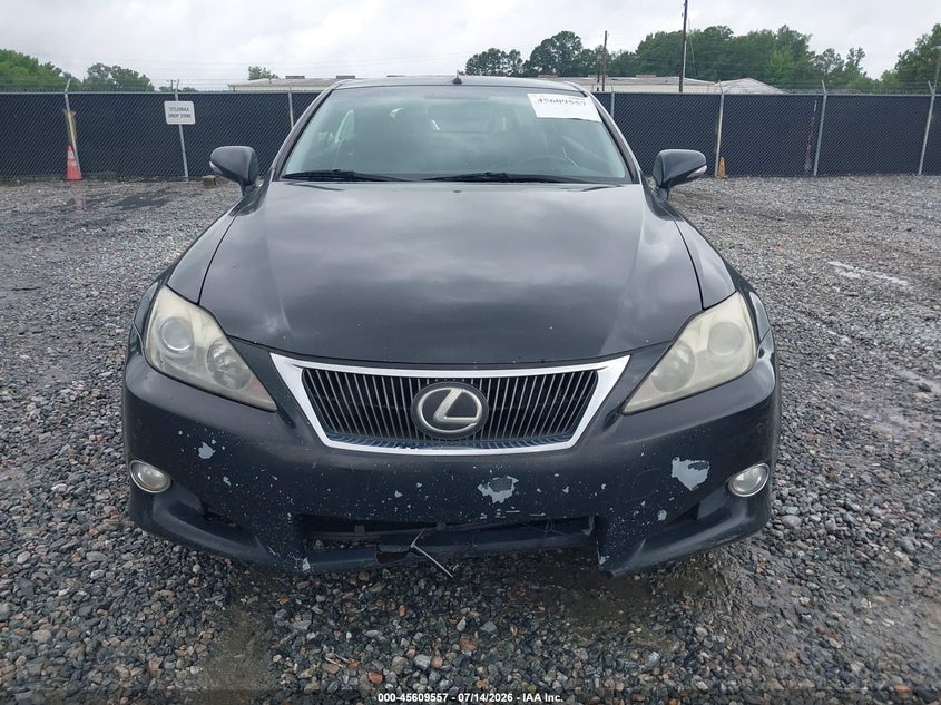 2010 Lexus Is 350C VIN: JTHFE2C2XA2502653 Lot: 45609557