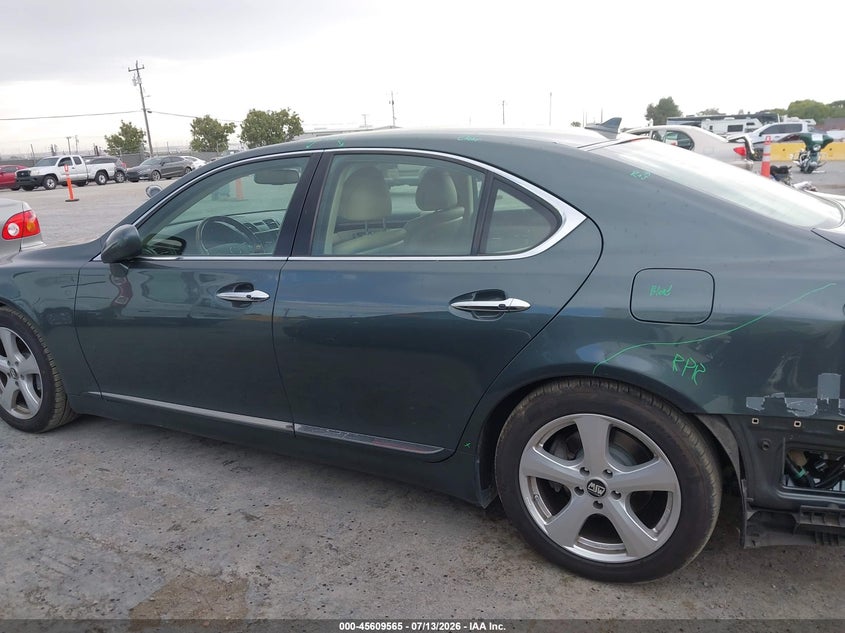 2007 Lexus Ls 460 VIN: JTHBL46F175045625 Lot: 45609565