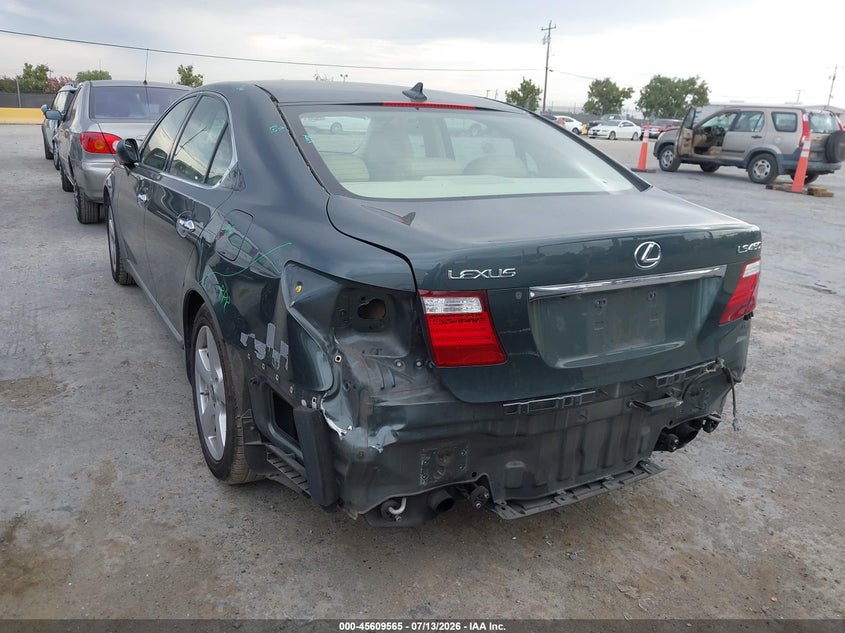 2007 Lexus Ls 460 VIN: JTHBL46F175045625 Lot: 45609565