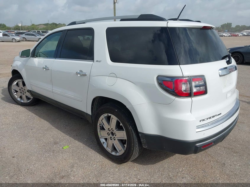 Vin: 1gkkrskd9hj157529, lot: 46108013, gmc acadia limited 20173