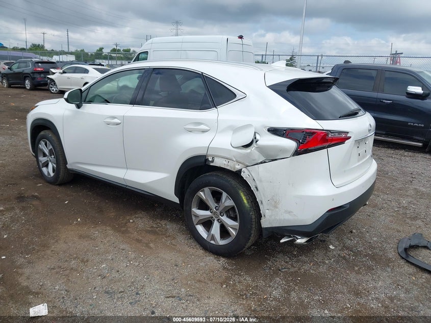 Vin: jtjbarbz7h2132708, lot: 46108016, lexus nx 200t 20173