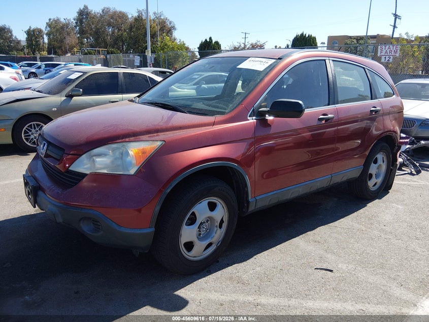2007 Honda CR-V, Удар ззаду, IAAI, VIN JHLRE38327C077585 — фото 2