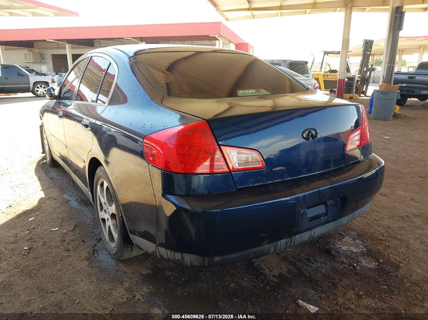 2004 INFINITI G35X auction photo 3