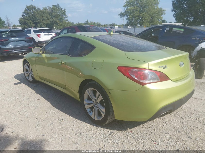 Vin: kmhht6kd7au009300, lot: 46108072, hyundai genesis 2.0t/2.0t premium/2.0t r-spec/2.0t track 20103