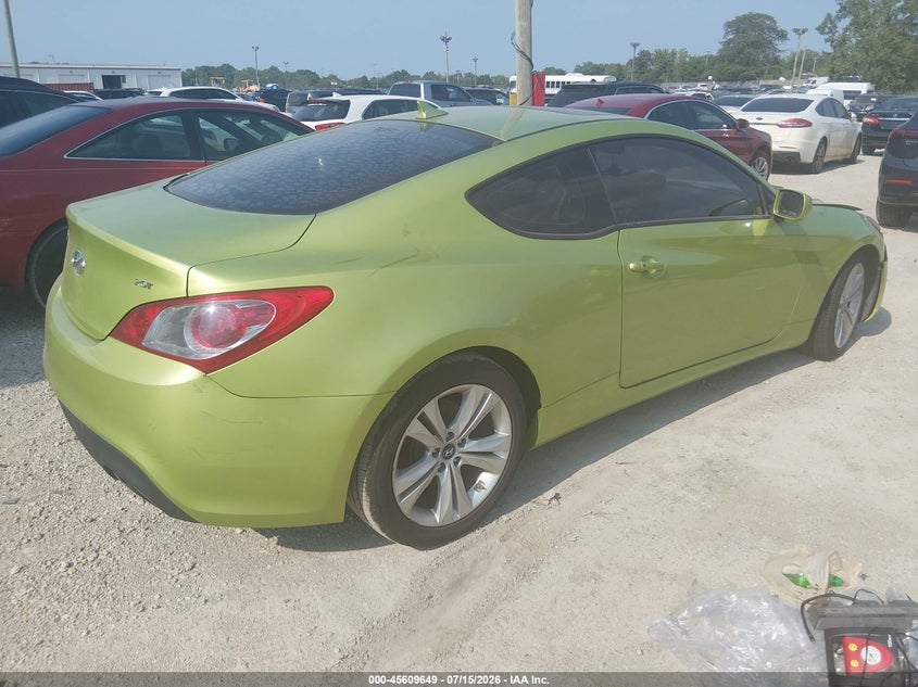 Vin: kmhht6kd7au009300, lot: 46108072, hyundai genesis 2.0t/2.0t premium/2.0t r-spec/2.0t track 20104