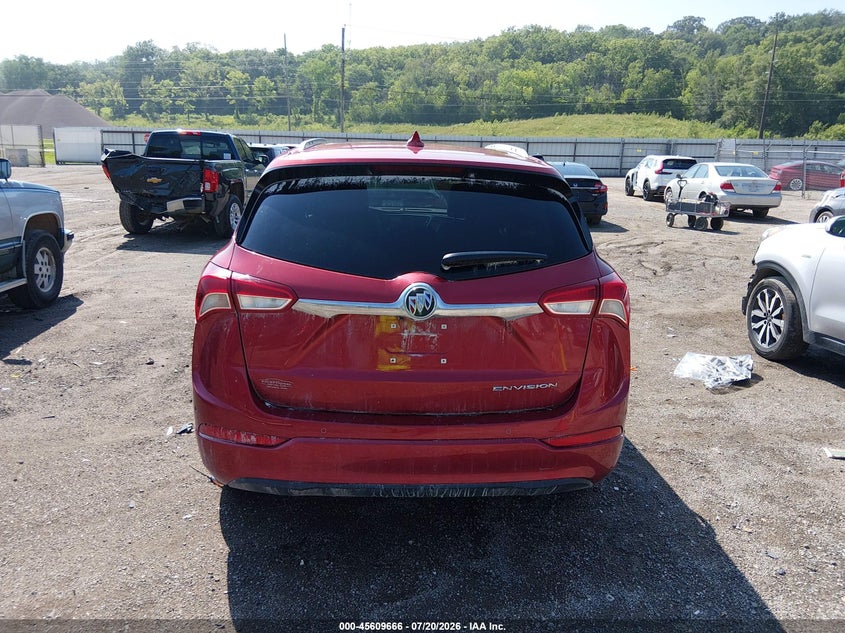 2019 Buick Envision Fwd Essence VIN: LRBFXCSA2KD013615 Lot: 45609666