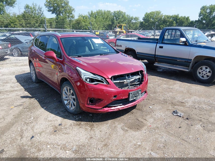 2019 Buick Envision Fwd Essence VIN: LRBFXCSA2KD013615 Lot: 45609666