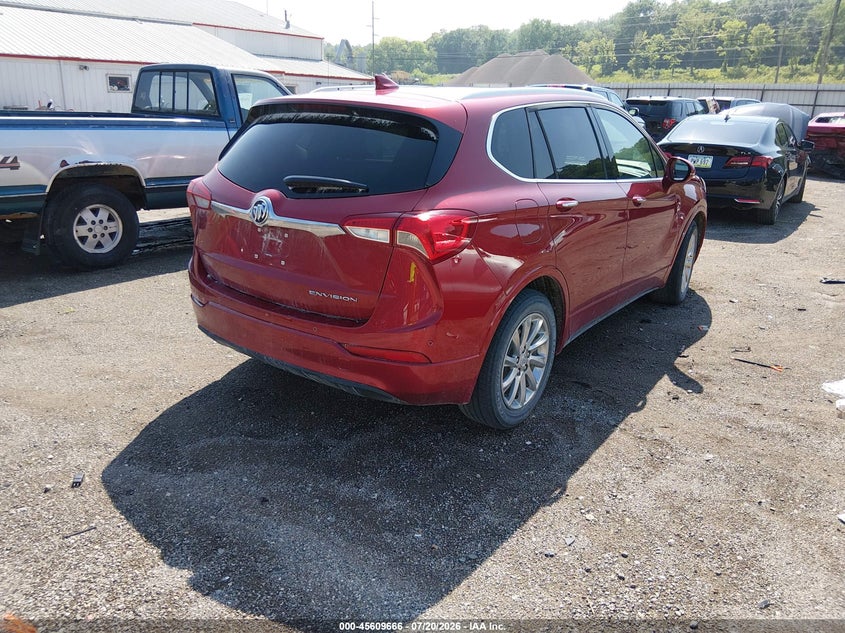 2019 Buick Envision Fwd Essence VIN: LRBFXCSA2KD013615 Lot: 45609666
