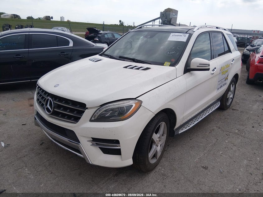 Vin: 4jgda5gb3fa487700, lot: 46108111, mercedes-benz ml 400 4matic 20152