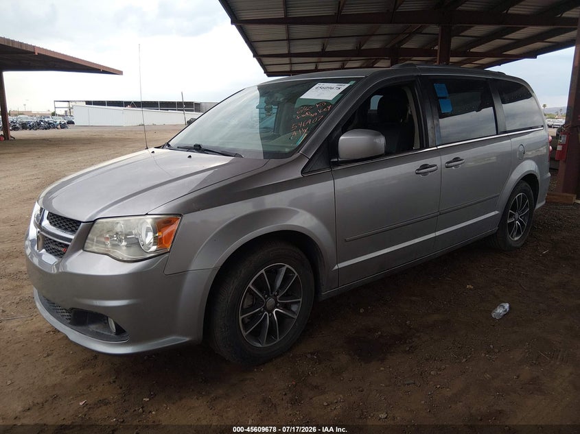 Vin: 2c4rdgcg7hr546907, lot: 46108125, dodge grand caravan sxt 20172