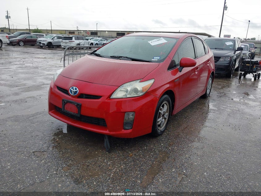 Vin: jtdkn3du2a0153330, lot: 46108149, toyota prius ii 20102