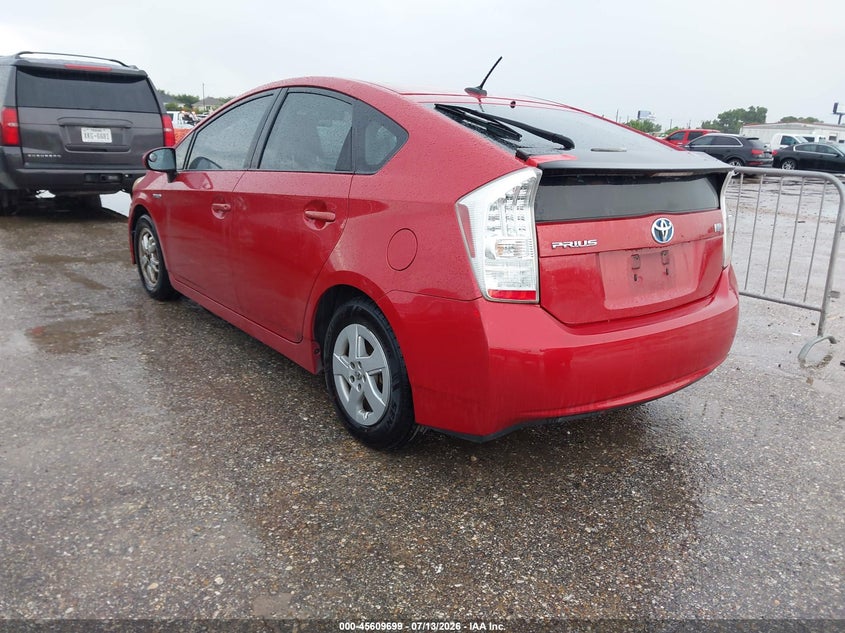 Vin: jtdkn3du2a0153330, lot: 46108149, toyota prius ii 20103