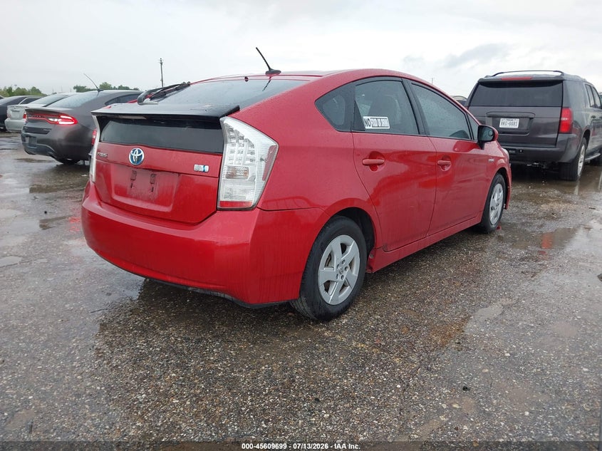 Vin: jtdkn3du2a0153330, lot: 46108149, toyota prius ii 20104