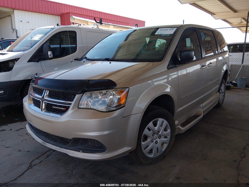 Vin: 2c4rdgbg4gr212334, lot: 46108153, dodge grand caravan se 20162