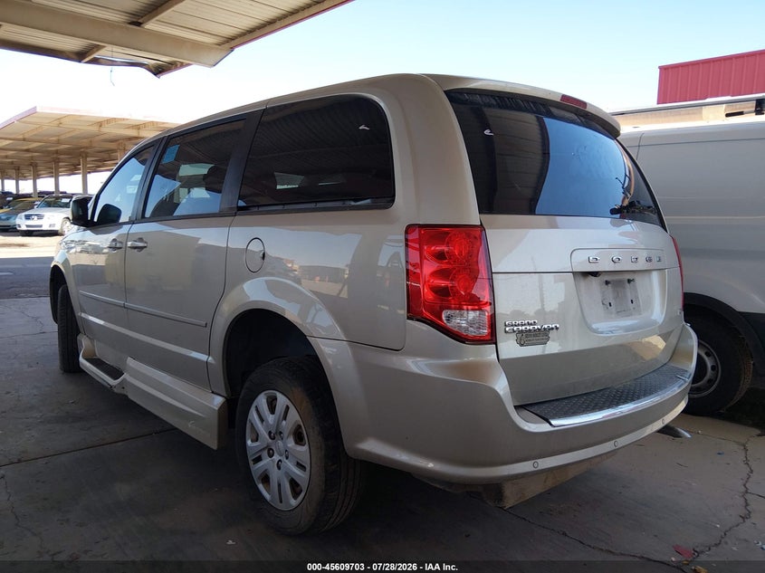 Vin: 2c4rdgbg4gr212334, lot: 46108153, dodge grand caravan se 20163
